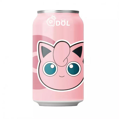 (Case) QDOL Pokemon Sparkling Water (Peach Flavour) 夢可寳 白桃風味氣泡水 330ml*24