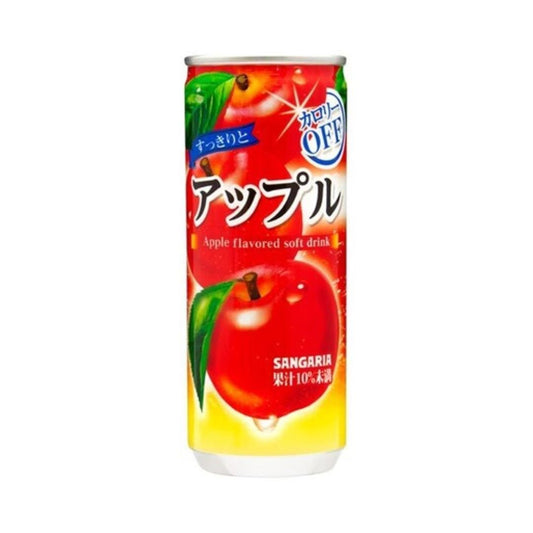 Sangaria Apple Flavoured Soft Drink すっきりとアップル 30 x 240g