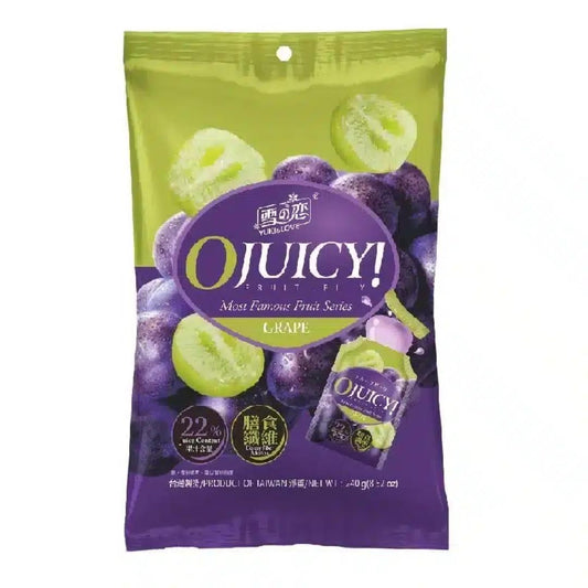 (Case) Yuki & Love OJuicy! Fruit Jelly (Grape) 240g*12