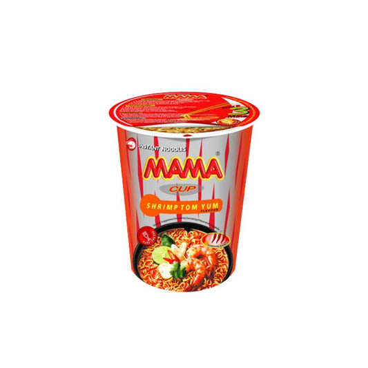(Case) Mama Instant Cup Noodle (Shrimp Tom Yum Flavour) 70g*12