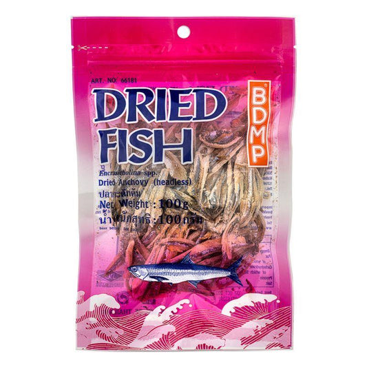 ❄️ BDMP Dried Anchovy (Headless) 25 x 100g