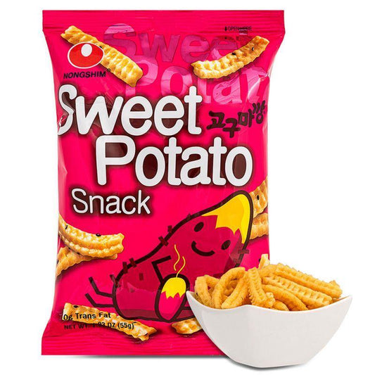(Case) Nongshim Sweet Potato Snack 고구마깡 55g*20