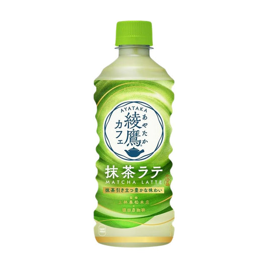 (Case) Ayataka Cafe Matcha Latte 440ml*24