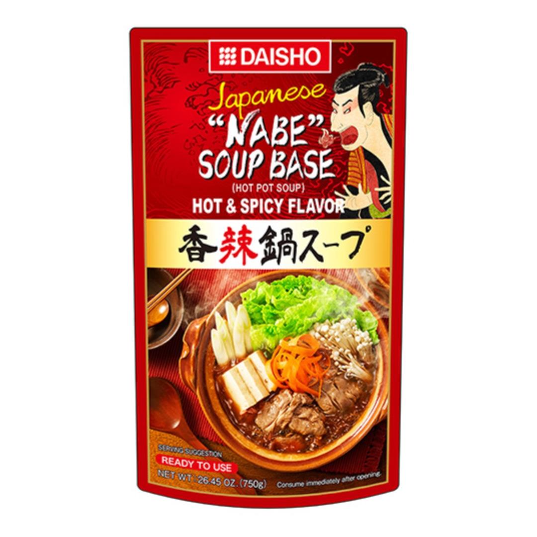 (Case) Daisho Japanese Nabe Hot Pot Soup Base (Hot & Spicy Flavour) 750g*10