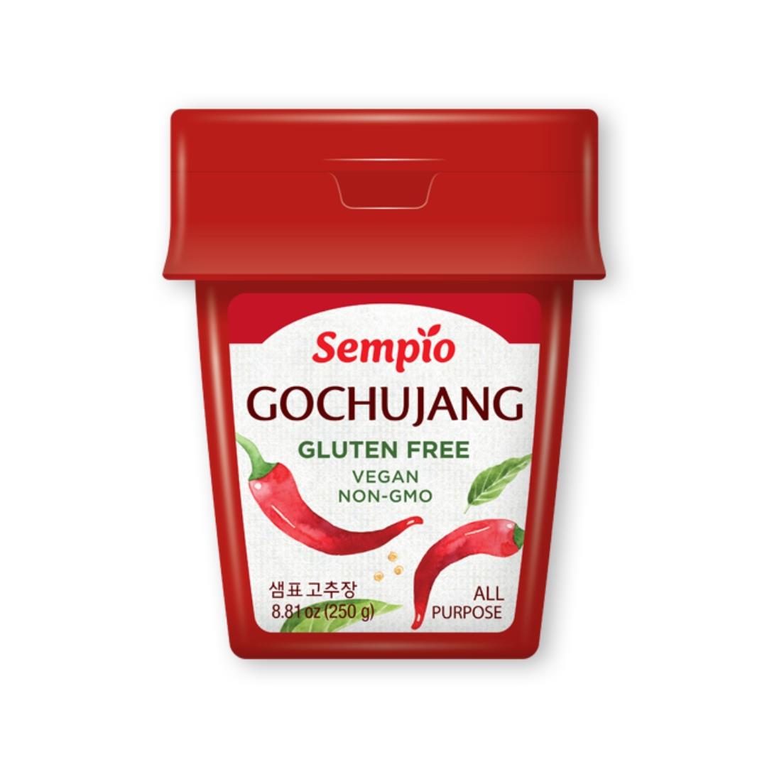 (Case) Sempio Gluten Free Gochujang Korean Red Pepper Chilli Paste (Vegan) 250g*12