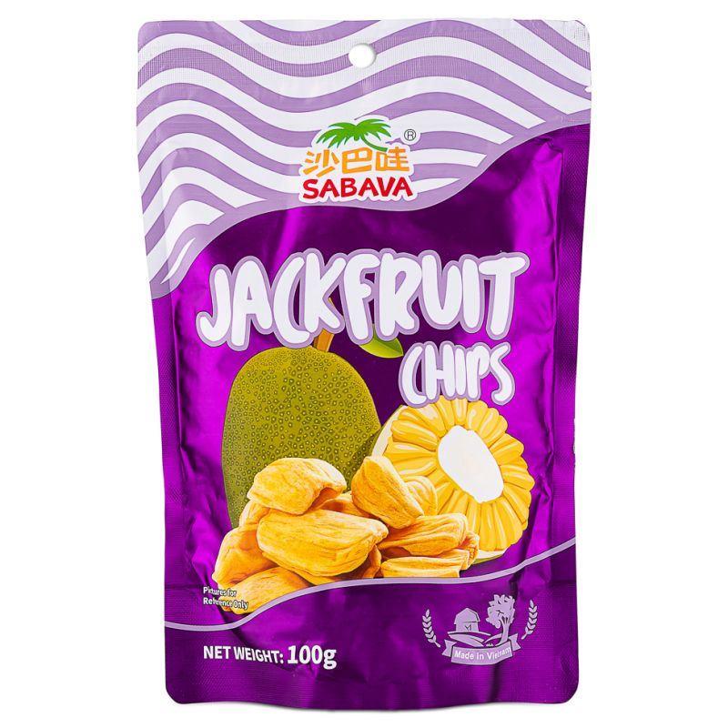 (Case) Sabava Jackfruit Chips 沙巴哇 菠蘿蜜乾 100g*40
