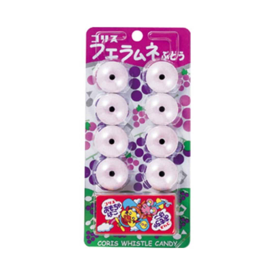 Coris Fue Ramune Whistle Candy (Grape Flavour) フエラムネぶどう 20 x 31g