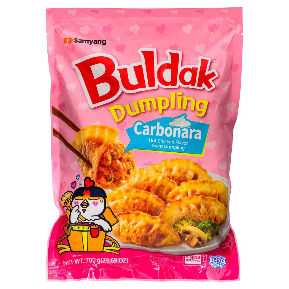 ❄️ Samyang Buldak Hot Chicken Flavour Giant Dumpling (Carbonara) 10 x 700g