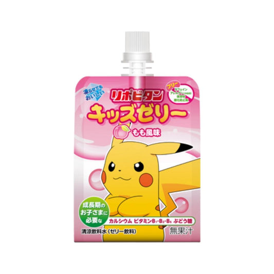 (Case) Taisho Pokemon Lipovitan Jelly Drink (Peach) 125g*30