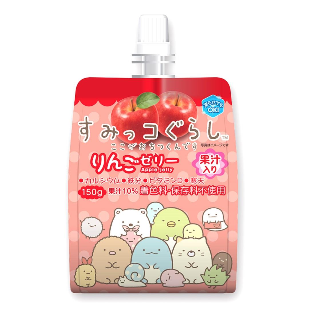 (Case) Yokoo Sumikkogurashi Konnyaku Jelly (Apple Flavour) 150g*30