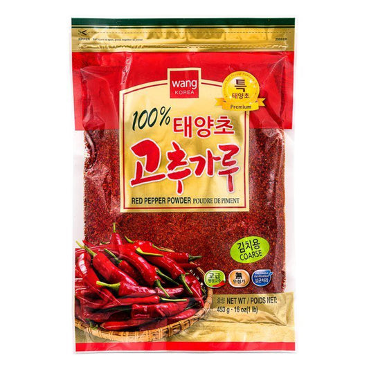 (Case) Wang Gochugaru Red Pepper Powder (Coarse) 고추가루 453g*22