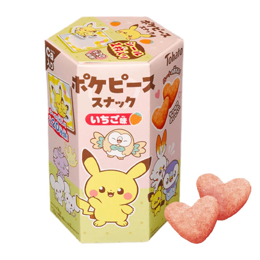 (Case) Tohato Pokemon Strawberry Flavour Snack 23g*6*8
