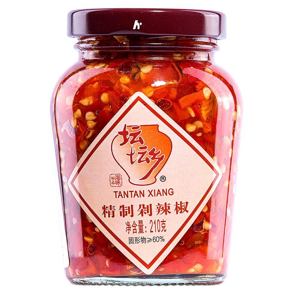 (Case) Tantan Xiang Chopped Red Chilli 壇壇鄉 精制剁辣椒 210g*12