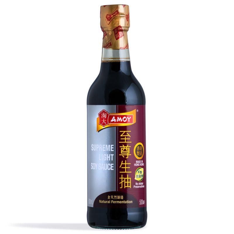 Amoy Supreme Light Soy Sauce 淘大 至尊生抽 12 x 500ml
