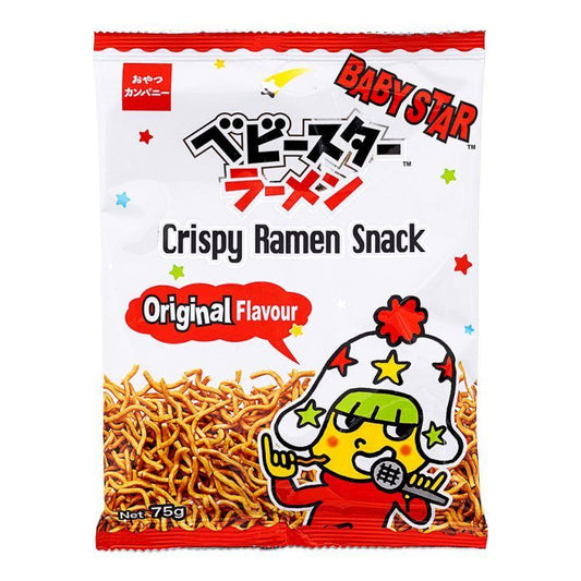 Baby Star Crispy Ramen Snack (Original Flavour) ベビースターラーメン 15 x 75g