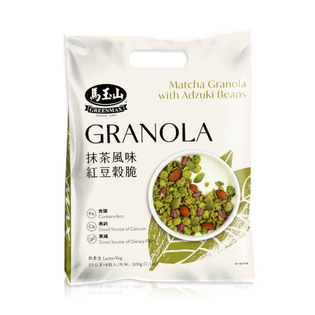 (Case) Greenmax Matcha Granola with Adzuki Beans 200g*20