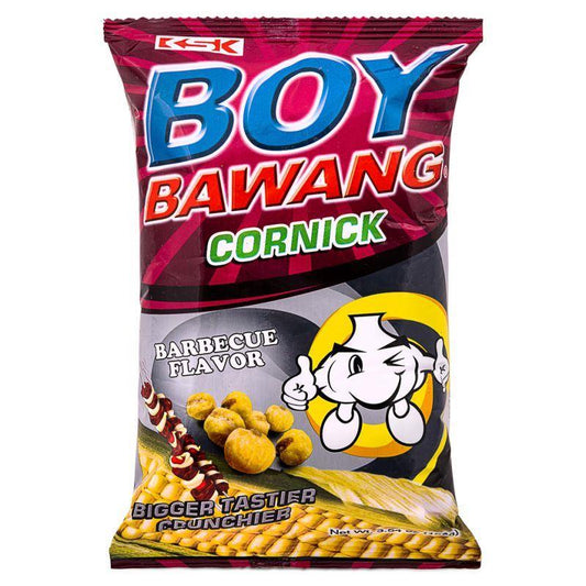 Boy Bawang Cornick (Barbecue Flavour) Fried Corn 20 x 90g