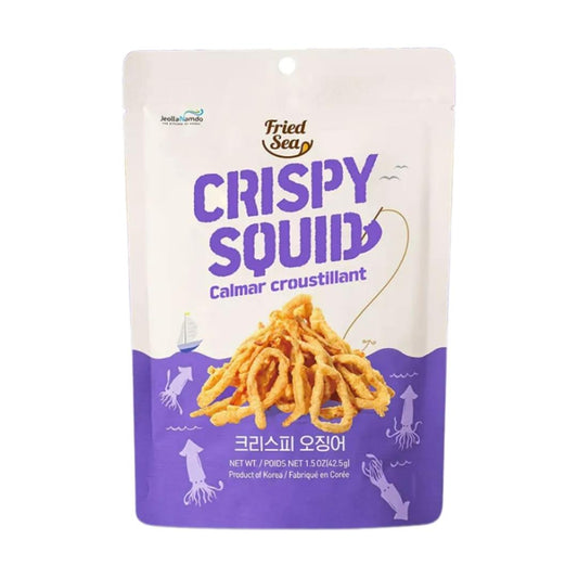 Arawoom Fried Sea Crispy Squid (Original Flavour) 크리스피 오징어 24 x 42.5g