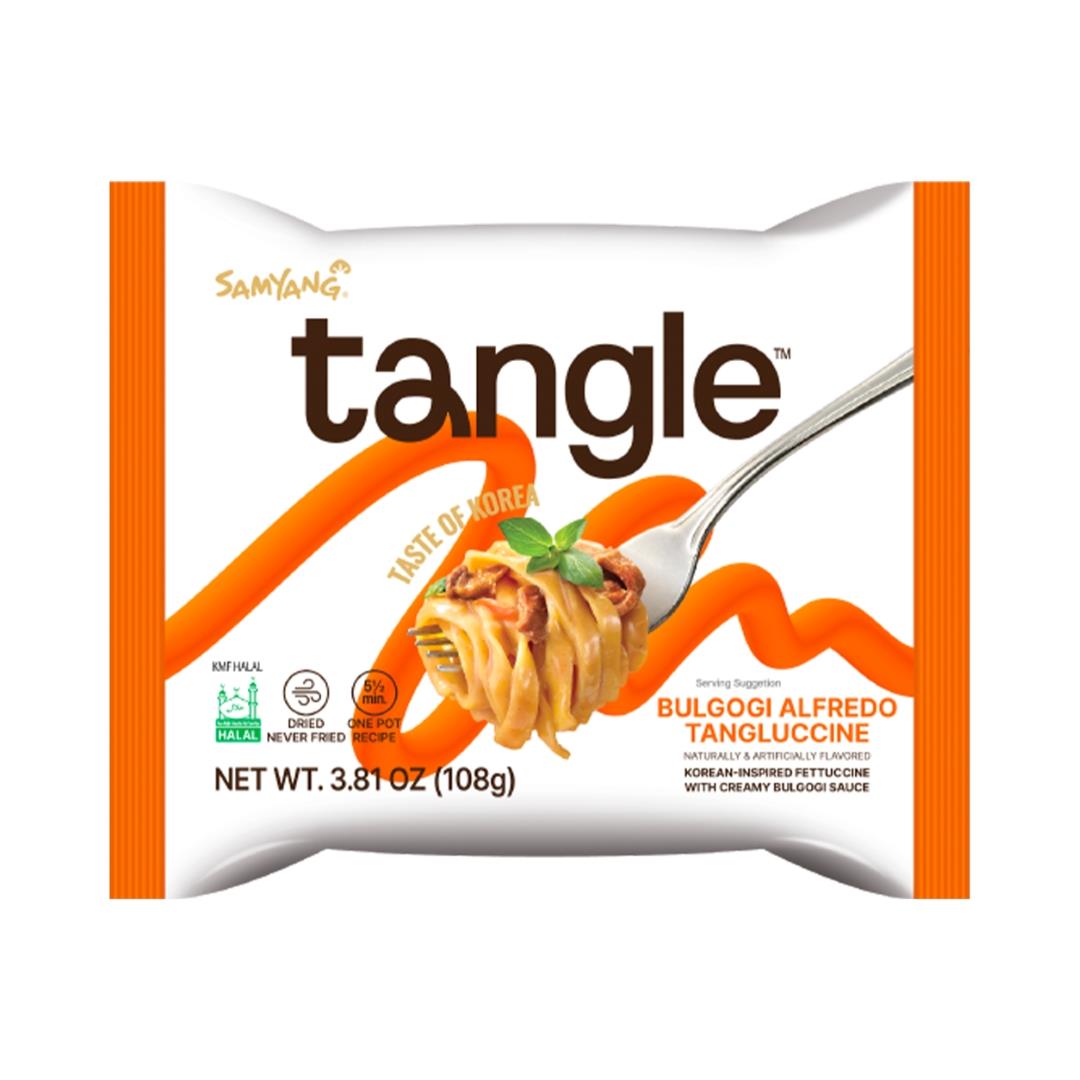 (Case) Samyang Tangle Bulgogi Alfredo Flavour Tangluccine 108g*4*8