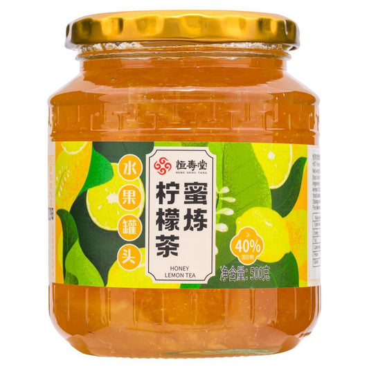(Case) Heng Shou Tang Honey Lemon Tea 恆壽堂 蜜煉檸檬茶 500g*16