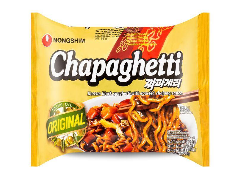 (Case) Nongshim Chapaghetti Instant Noodles with Black Soybean Flavour 짜빠게티 (140g*5)*8