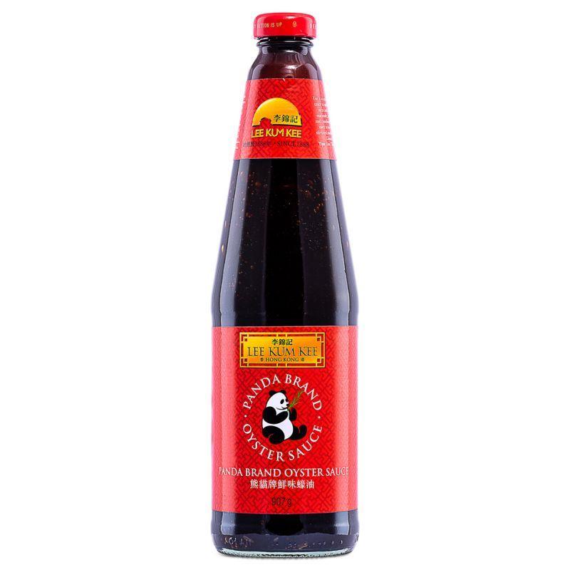 Lee Kum Kee Panda Brand Oyster Sauce (L) 李錦記 熊貓牌鮮味蠔油 (大) 12 x 907g