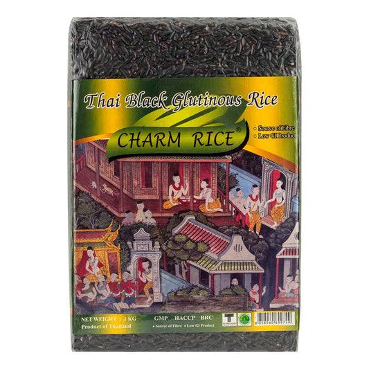 (Case) Charm Thai Black Glutinous Rice 1kg*10
