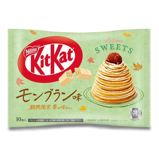 (Case) Nestle Mini Kit Kat (Mont Blanc Flavour) 116g (10 pcs)*12