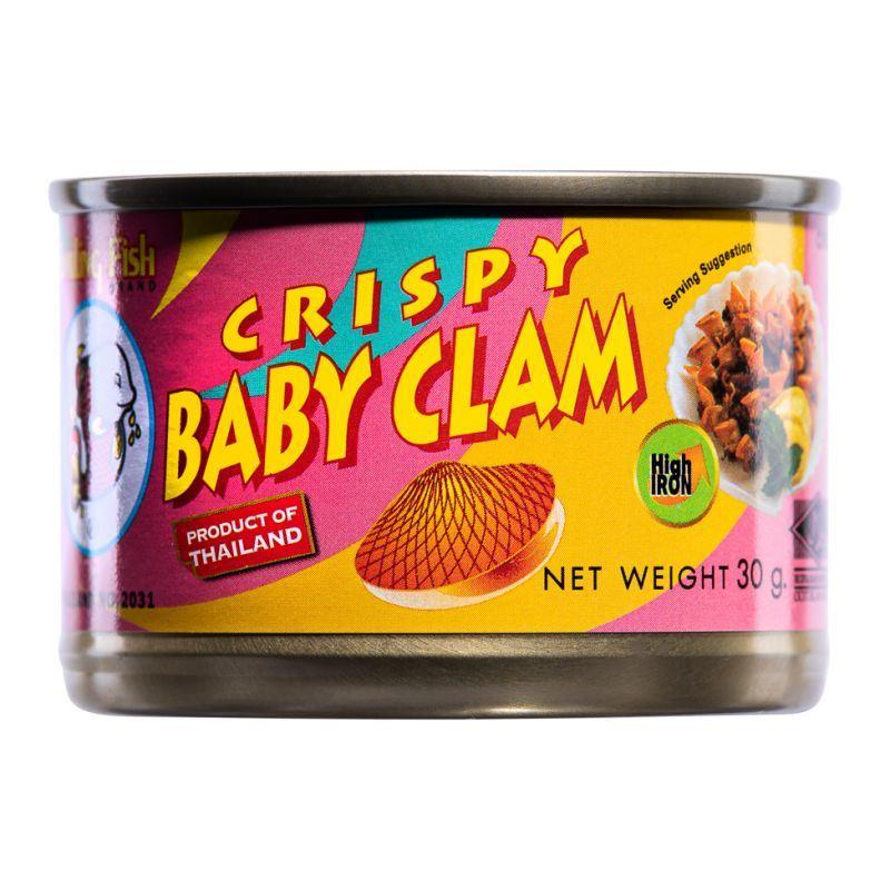 Smiling Fish Crispy Baby Clam 24 x 30g