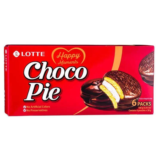 (Case) Lotte Choco Pie 168g (6 Packs)*16
