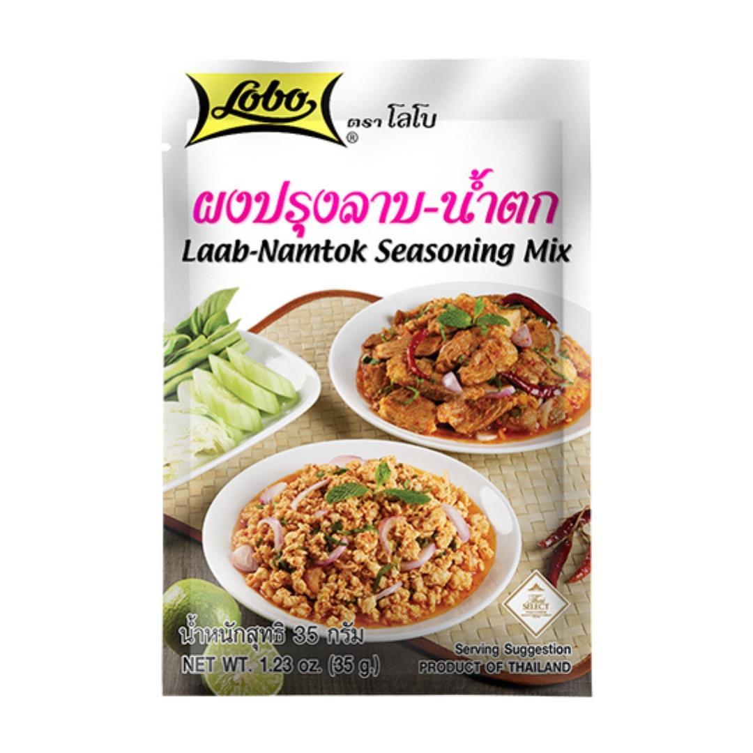 Lobo Laab-Namtok Seasoning Mix 48 x 35g