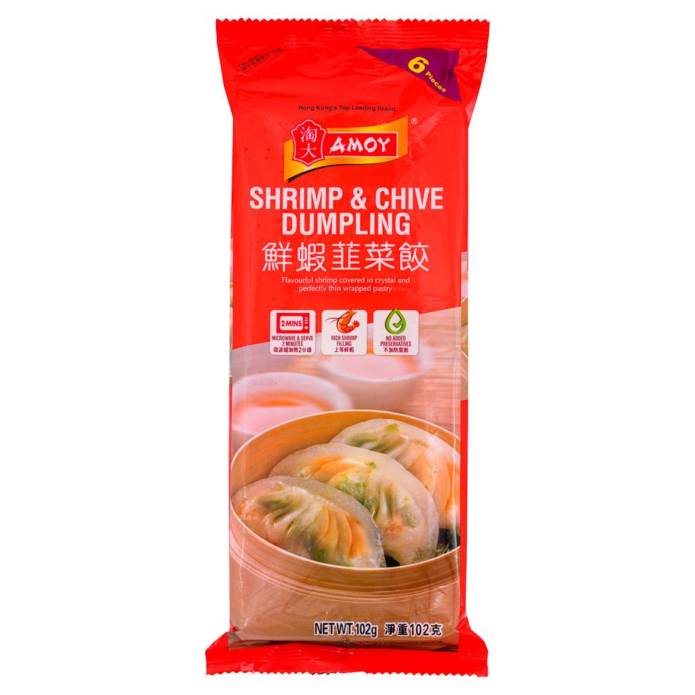❄️ Amoy Chive & Shrimp Dumpling 24 x 102g