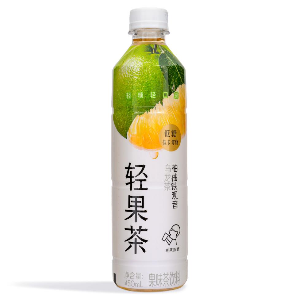 Heytea Pomelo & Grapefruit Oolong Tea 喜茶 輕果茶 柚柚鐵觀音烏龍茶 15 x 450ml
