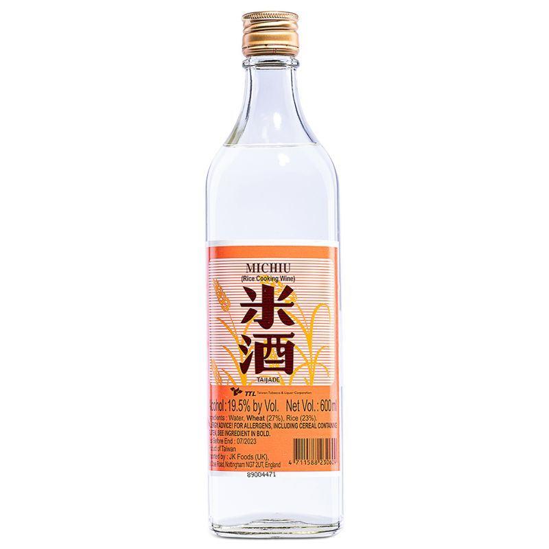 (Case) Taijade Michiu (Rice Cooking Wine) 台灣米酒 (ABV 19.5%) 600ml*12