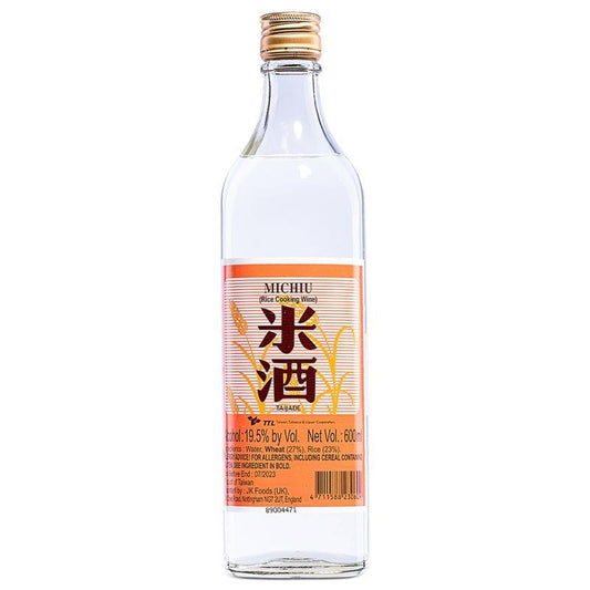 (Case) Taijade Michiu (Rice Cooking Wine) 台灣米酒 (ABV 19.5%) 600ml*12