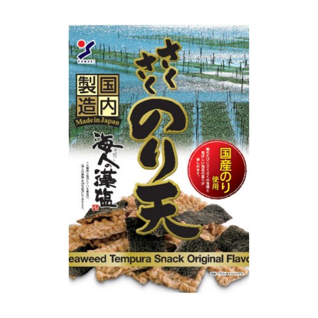 Yamaei Seaweed Tempura Snack (Original Flavour) さくさくのり天 10 x 70g