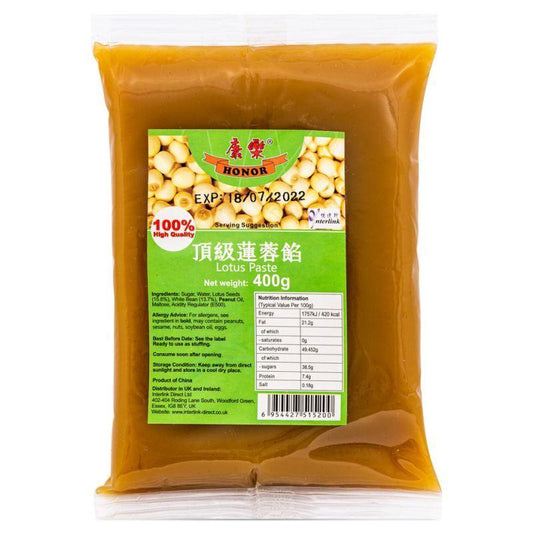 (Case) Honor Lotus Paste 康樂 頂級蓮蓉餡 400g*24