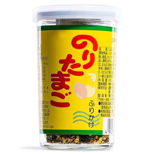 (Case) Futaba Nori Tamago Furikake Rice Seasoning with Powdered Egg Yolk and Dried Nori Seaweed のりたまご ふりかけ 60g*30