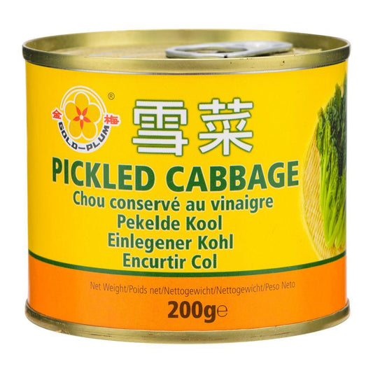 (Case) Gold Plum Pickled Cabbage 金梅 雪菜 200g*36