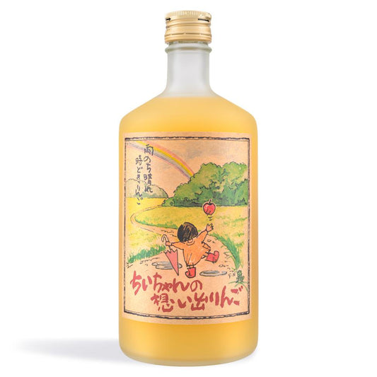 (Case) Yu-kun Yellow Apple Juice 丹代青果 ちいちゃんの想い出りんご 720ml*6