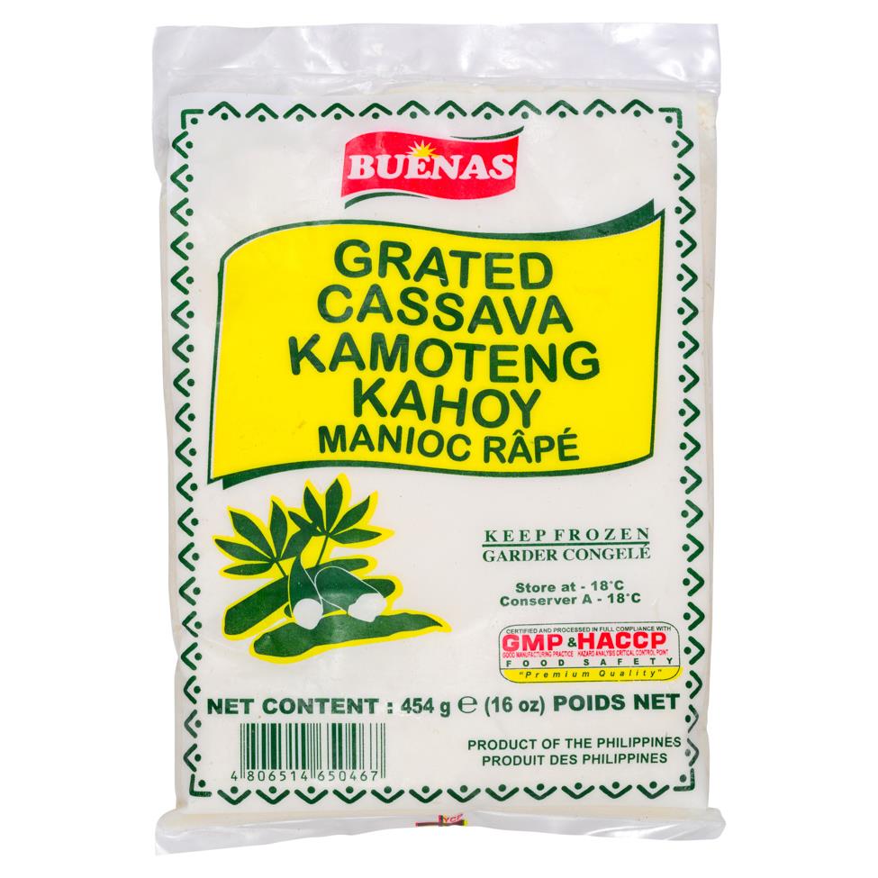 ❄️ Buenas Frozen Grated Cassava 20 x 454g