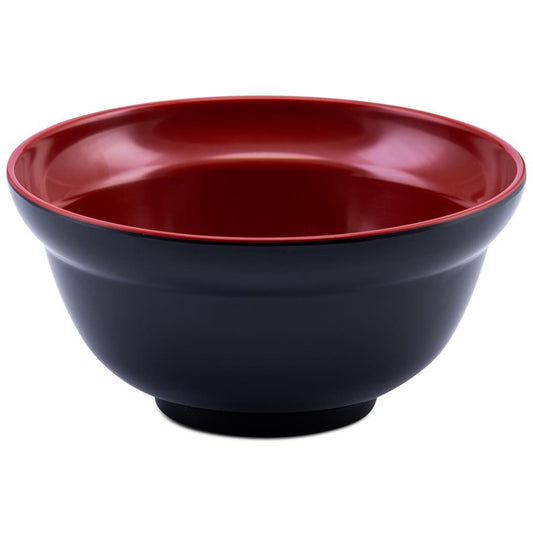 (Case) 6' Japanese Style Melamine Noodle Bowl with Lid *6