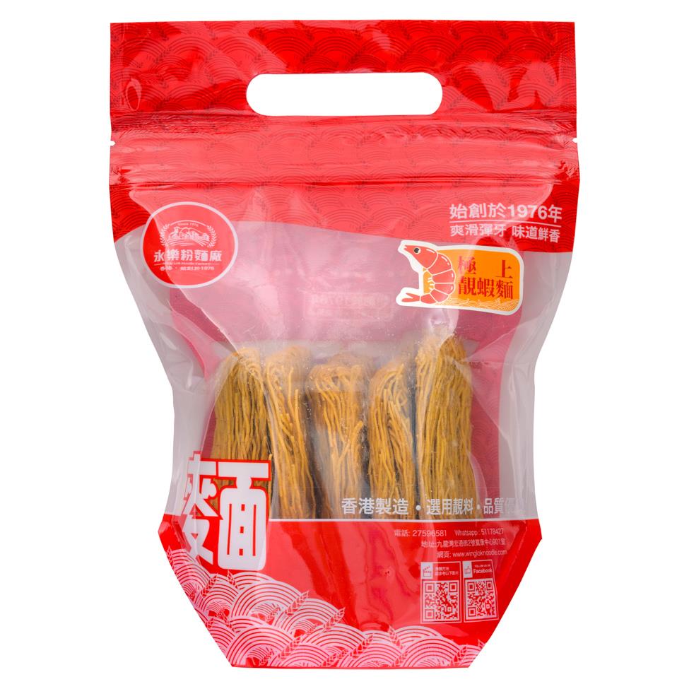 (Case) Wing Lok Noodle Factory Shrimp Roe Noodle (Thin) 225g*40