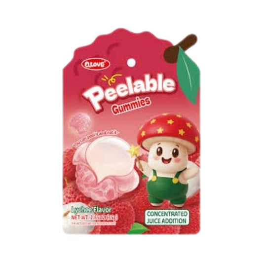QLove Peelable Gummies (Lychee Flavour) 32 x 75g