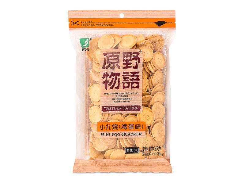 (Case) Country Wide Mini Egg Crackers 原野屋 自然風 小丸燒迷你煎餅 (雞蛋味) 200g*24