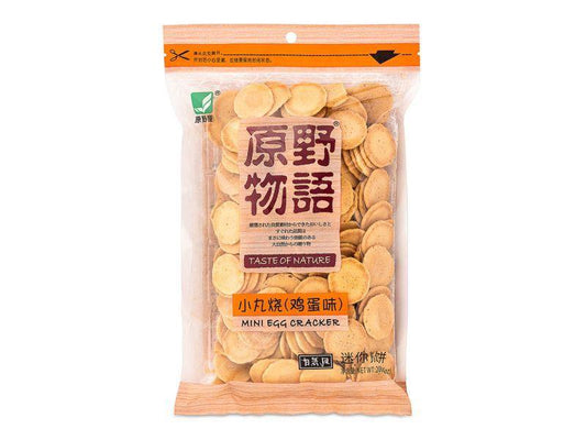 (Case) Country Wide Mini Egg Crackers 原野屋 自然風 小丸燒迷你煎餅 (雞蛋味) 200g*24