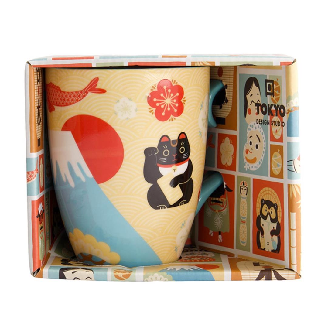 Tokyo Design Studio Kawaii Mug (Japanese Decoration) x 6