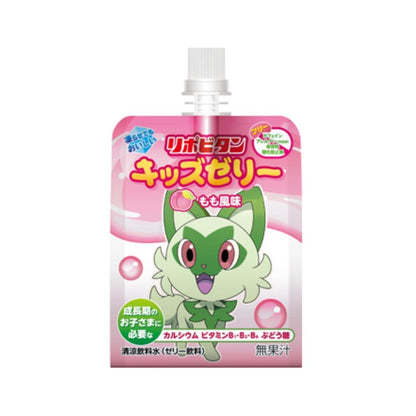 (Case) Taisho Pokemon Lipovitan Jelly Drink (Peach) 125g*30
