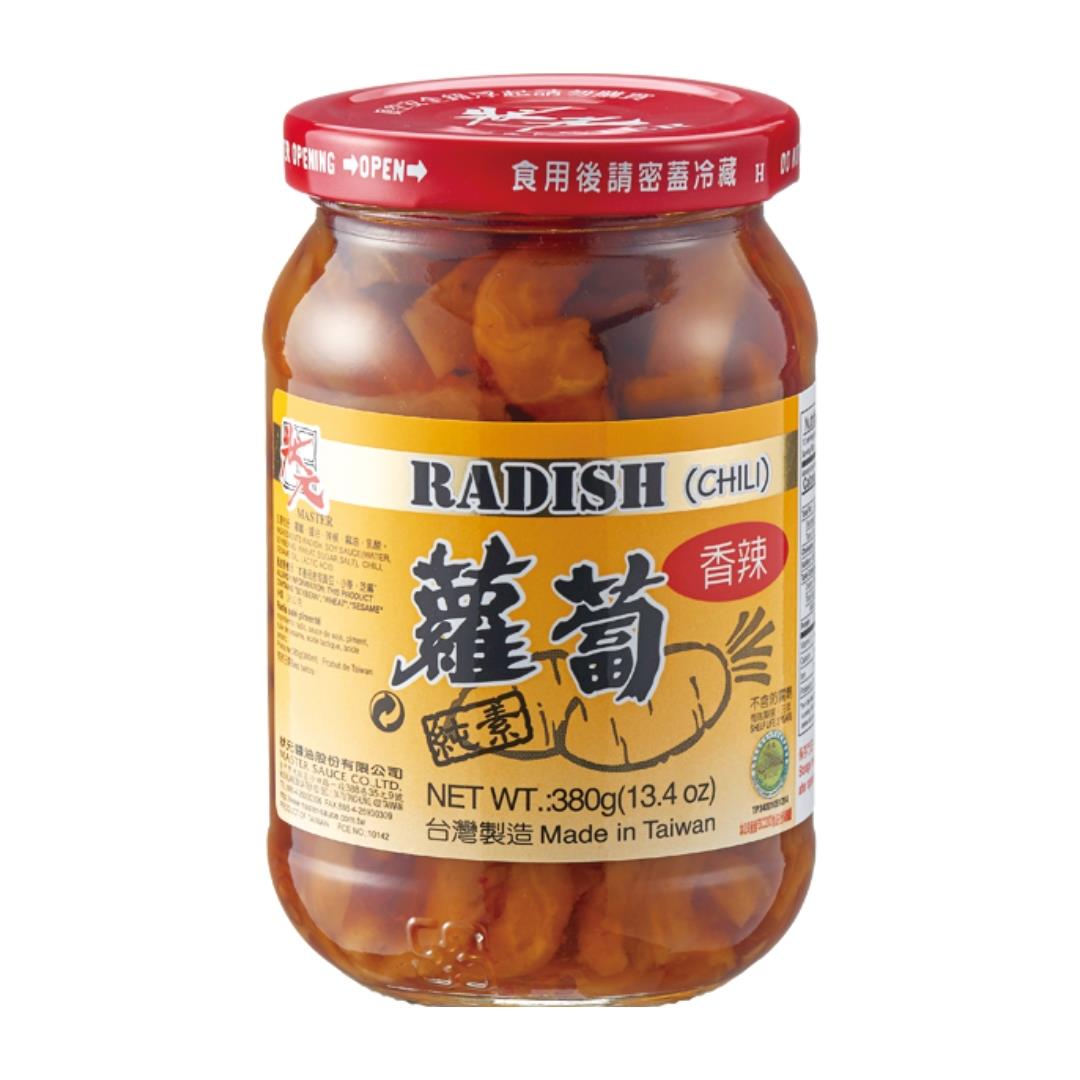 (Case) Master Pickled Radish with Chili 380g*24