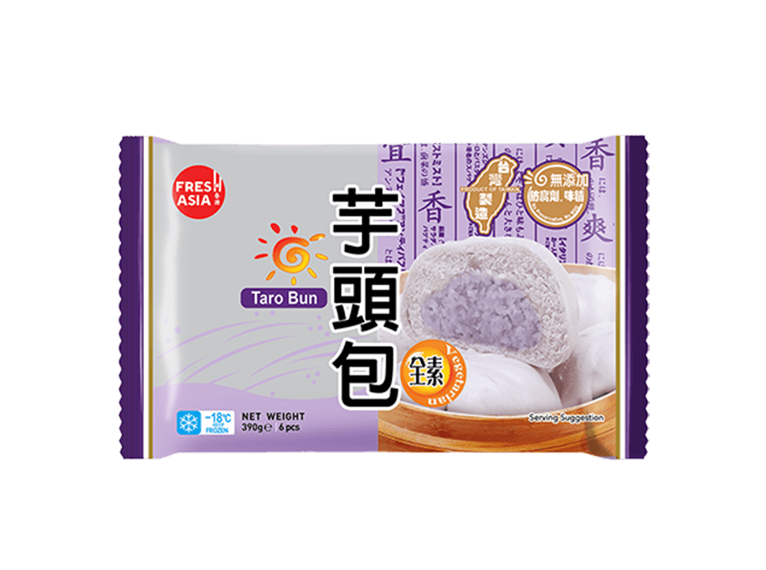 ❄️ Freshasia Taro Bun 香源 臺灣芋頭包 12 x 390g (6 pcs)